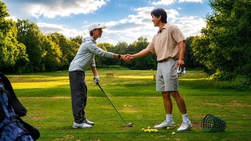 I challenged a 14 year old golf phenom to a match
