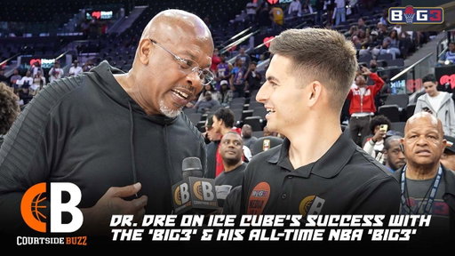 Dr. Dre on seeing childhood friend Ice Cube thrive with the 'BIG3' & his all-time NBA 'BIG3'