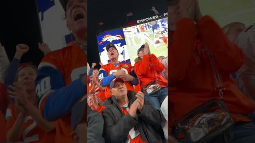 #BroncosCountry made hitting the loudest decibels of the season look easy 🔊 #crowd #denver #fans