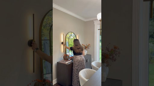 Easiest way to elevate space instantly! #home #accentlighting #sconces #amazonfinds #homefinds #diy