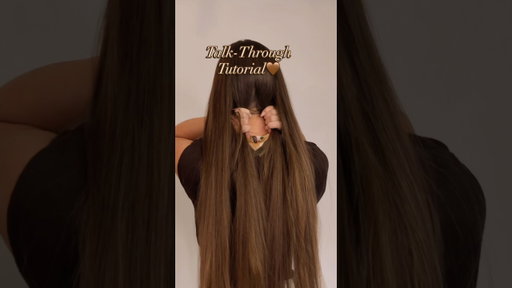 How To: Viral Braid Hack (Talk-Through Tutorial)🤎 #HairHack #FallHair