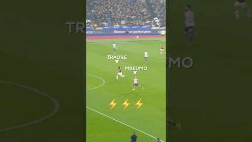Traore v Mbeumo Sprint Race ⚡