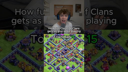 How fun Clash of Clans gets as you keep playing: