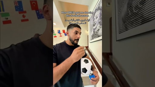 New skill unlocked 🔐 #OREO #Football