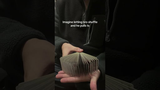 Never letting them shuffle again #cardistry #magic #fyp #satisfying