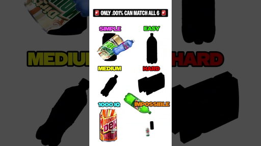Leave a comment if you were able to match the impossible one #MountainDew #game #DirtyDew