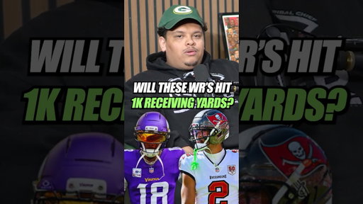 Will These NFL Wide Receivers Get 1,000 Receiving Yards? 👀