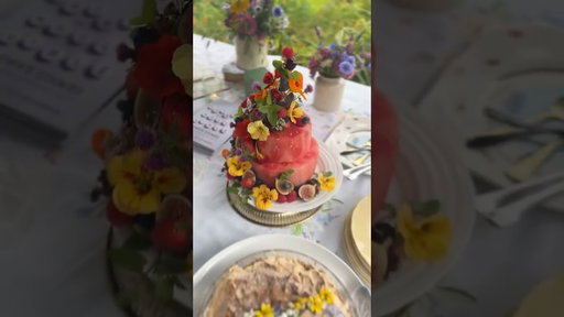 Watermelon cake. #justfruit #summercake #cake #vegan #fruitsalad
