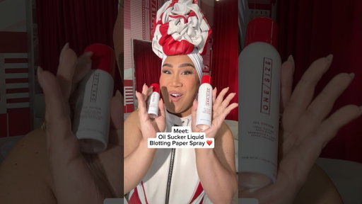 INTRODUCING Oil Sucker Liquid Blotting Paper Spray ❤️ by #onesizebeauty Coming May 15th! #onesize