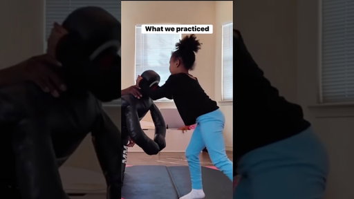 What we practiced vs what she did in a fight