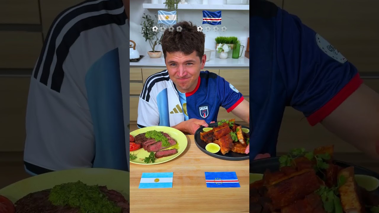 Argentina vs Cape Verde Food