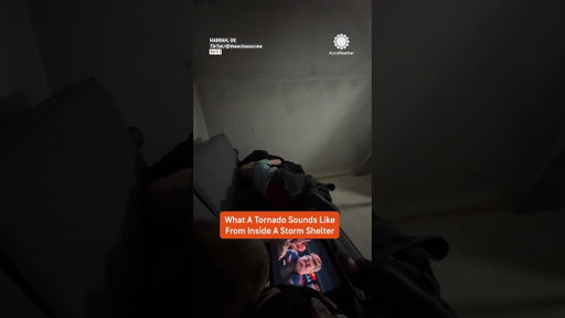 Inside the Shelter During an Oklahoma Tornado