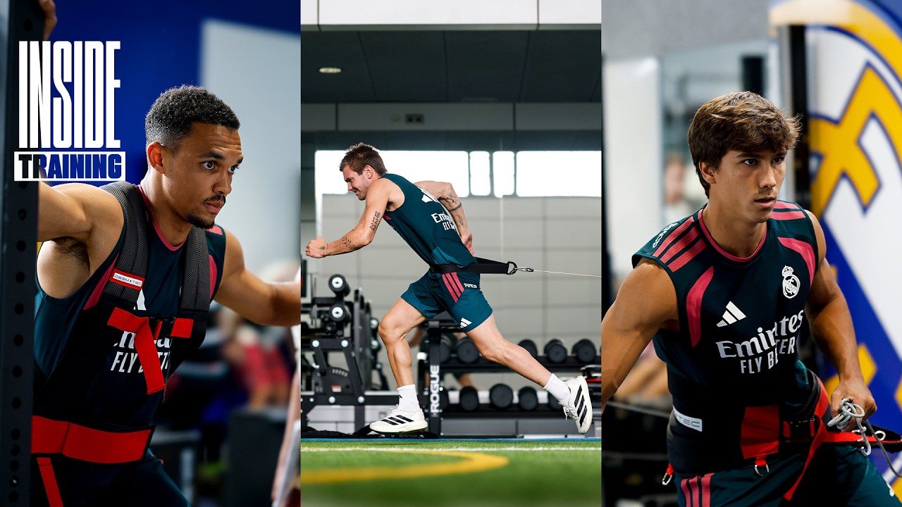 PHYSICAL work & BALL drills | INTENSE new double session at Ciudad Real Madrid