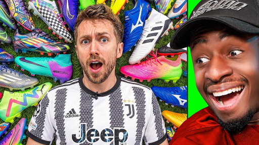 TBJZL Reacts to SCORING 1 AMAZING GOAL WITH EVERY FOOTBALL BOOT!