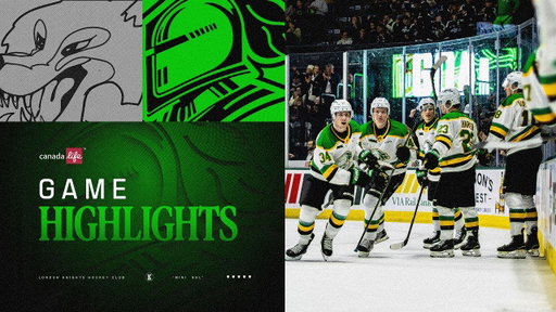 OHL Highlights - Sudbury Wolves at London Knights - Oct 16, 2026