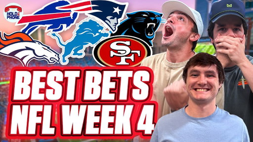 Best Bets NFL Week 4: Game Picks, 6 Leg Parlay, $500 TD Scorer