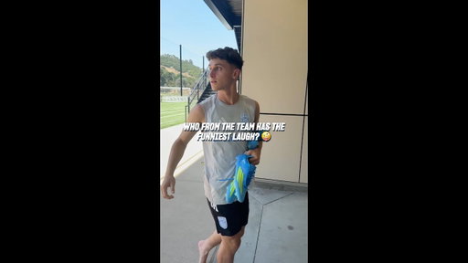 Who from the team has the funniest laugh?