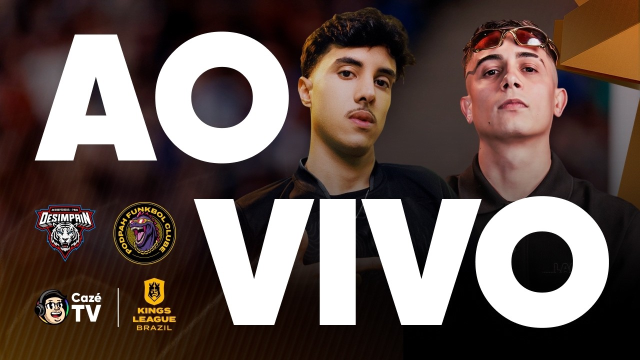 RODADA COMPLETA: DESIMPAIN X PODPAH FUNKBOL E G3X X FLUXO | KINGS LEAGUE BRAZIL 2026 | SEMIFINAL