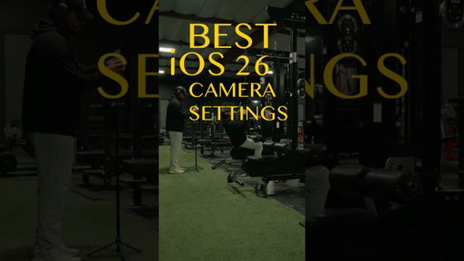 The best camera settings for iOS 26 #shorts #iphone