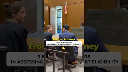 An attorney explains the 3 biggest factors courts look at for alimony 👇