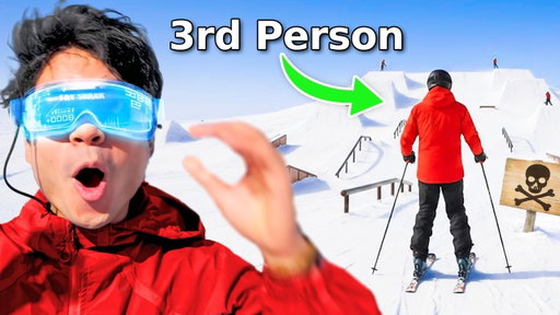 3rd Person Skiiing Challenge