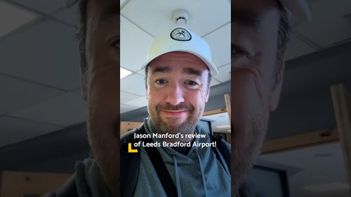 Jason Manford gives honest review of Leeds Bradford Airport! #leedsbradfordairport #jasonmanford