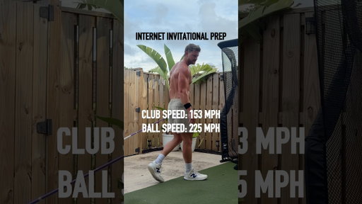 I’m ripping driver everywhere. #golf #internetinvitational #golfswing #fitness #sports