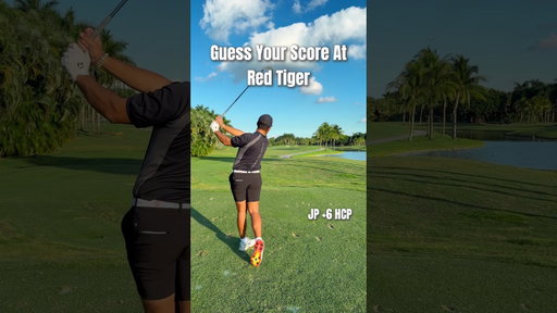 Guess Your Score At Red Tiger #golf #golfer #golfswing