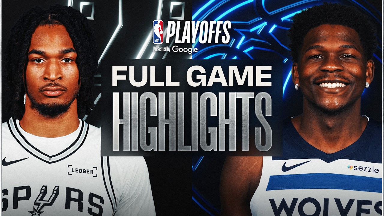 #2 SPURS at #6 TIMBERWOLVES | FULL GAME 4 HIGHLIGHTS | May 10, 2026