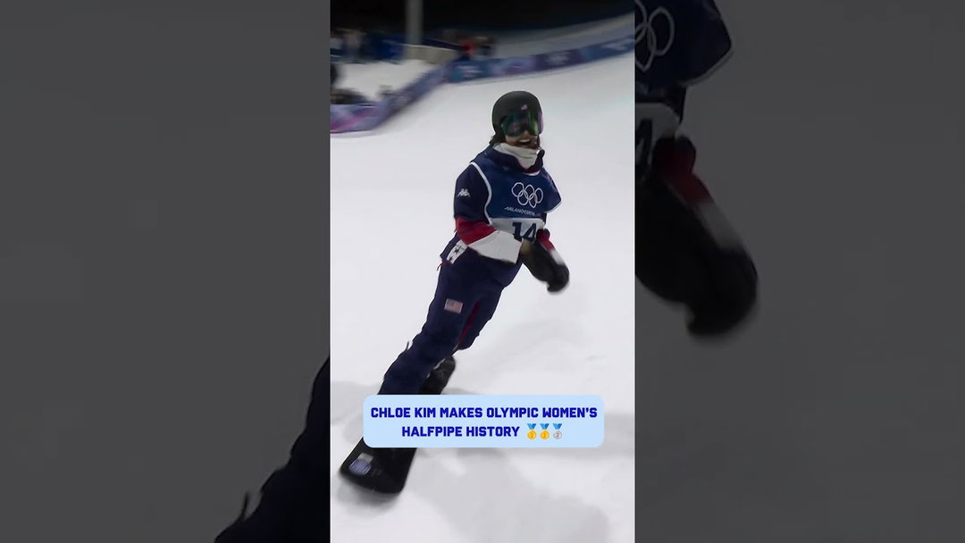 Chloe Kim Makes Olympic History