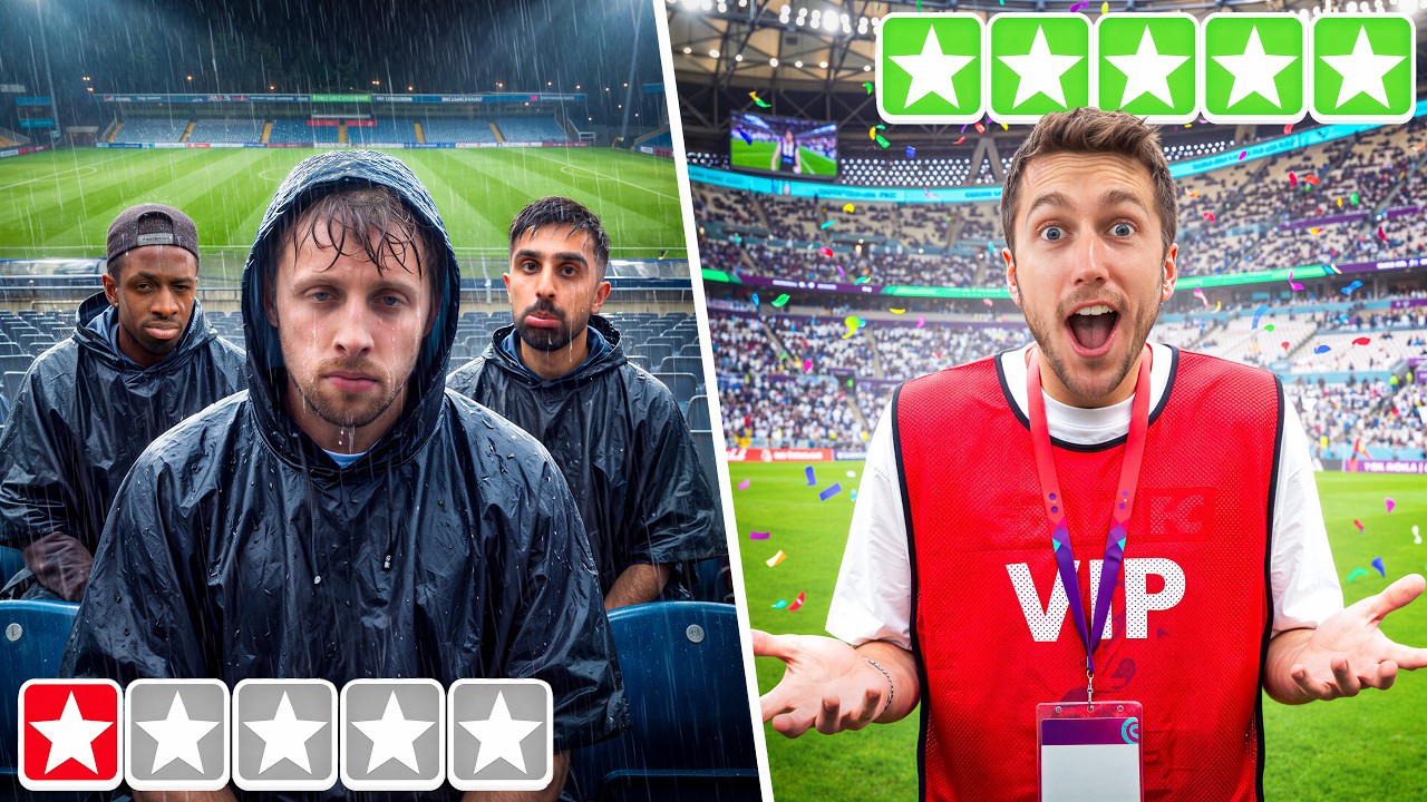 SIDEMEN CHEAP VS EXPENSIVE WORLD CUP TRIP
