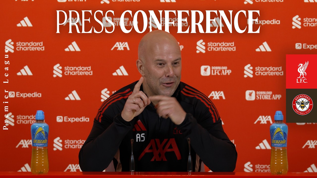 Press Conference: Arne Slot Previews Liverpool vs Brentford | Premier League