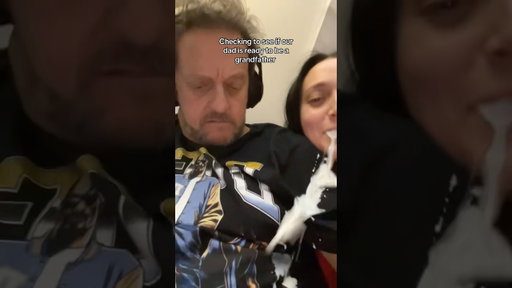 Is he ready to be a grandfather?