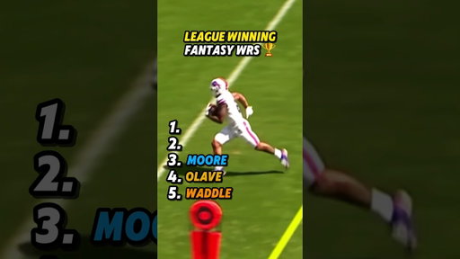 League Winning WR’s in Fantasy Football 🚀