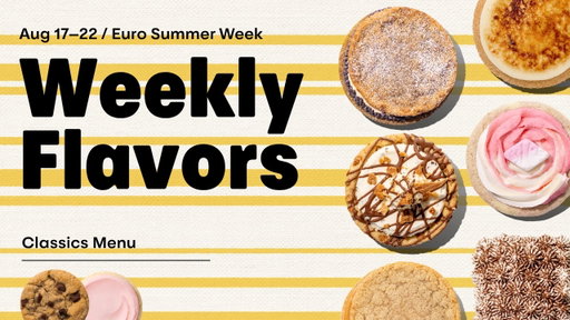 Crème Brûlée Cookie, Cannoli Cookie, & More! | Crumbl
