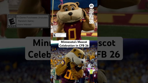 Minnesota’s Mascot Celebration is in #CFB26