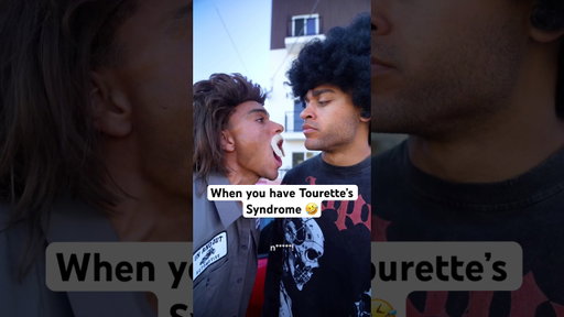When you have Tourette’s Syndrome 😳🤣 #comedyshorts #sketchcomedy #snl