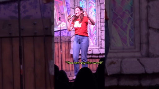 Can I say the word #standupcomedy #birthmark #crowdwork