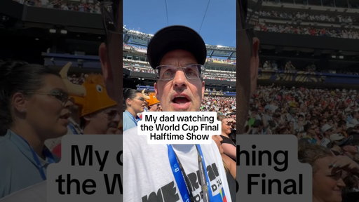 Kickball Dad Watches the World Cup Final Halftime Show
