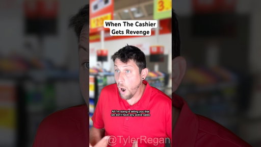 When The Cashier Gets Revenge #retail #customer #money #shorts