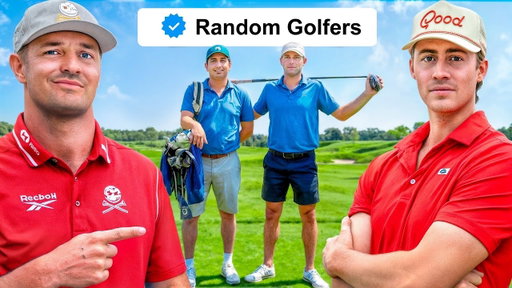 These Random Golfers Challenged Bryson and I…