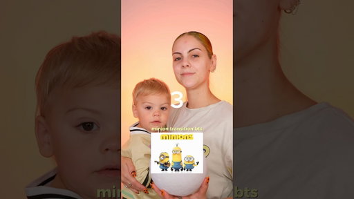 Minion Transition behind the scenes! #halloween