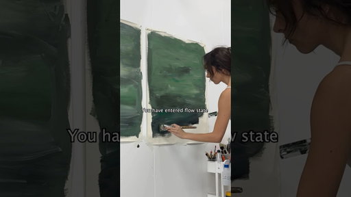 You have entered the flow state, where your ability meets perfectly with your skill. #art #artist