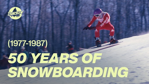 Sideways Revolution (1977–1987) | 50 Years of Snowboarding