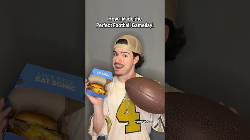 How I Made The Perfect Football Gameday with ​⁠@sonicdrivein!🏈 #SONICPartner #football