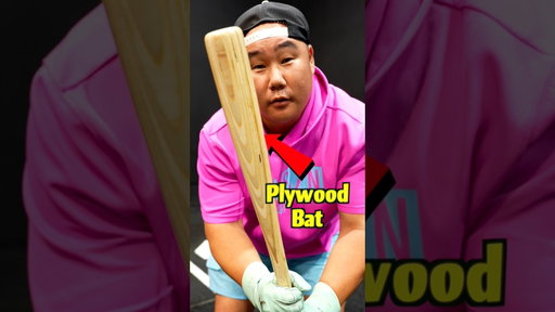 Plywood Bat vs 95MPH