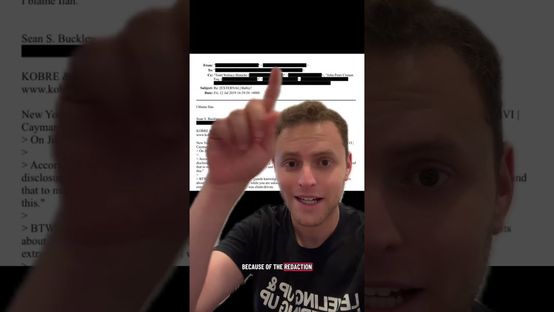 Todd Blanche is in the Epstein files.