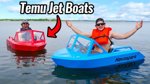 Temu Mini Jet Boat Testing!