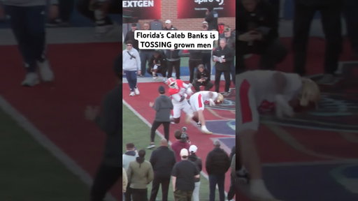 Florida's Caleb Banks tossing grown men around like rag dolls