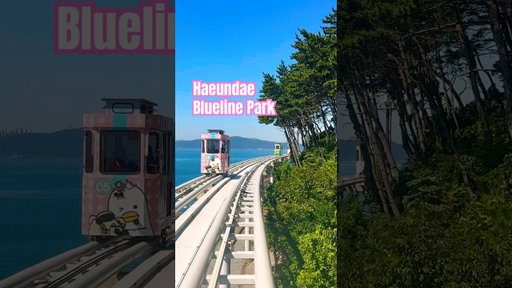 Haeundae Blueline Park - Busan Korea Cable Car Ride